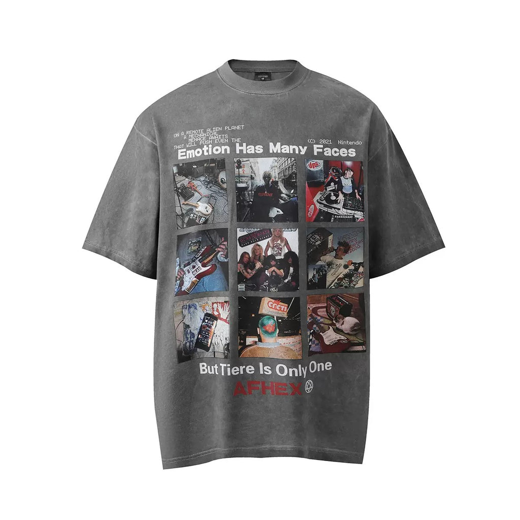 Мъжка тениска Emotion Faces Graphic SS26