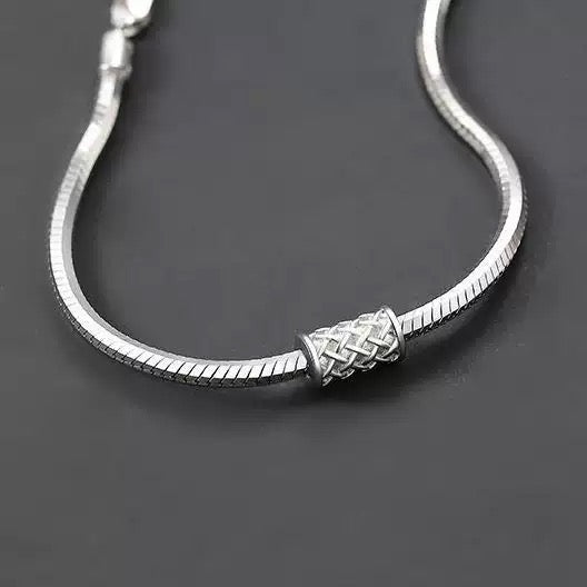 Мъжка гривна Silver Core SS26