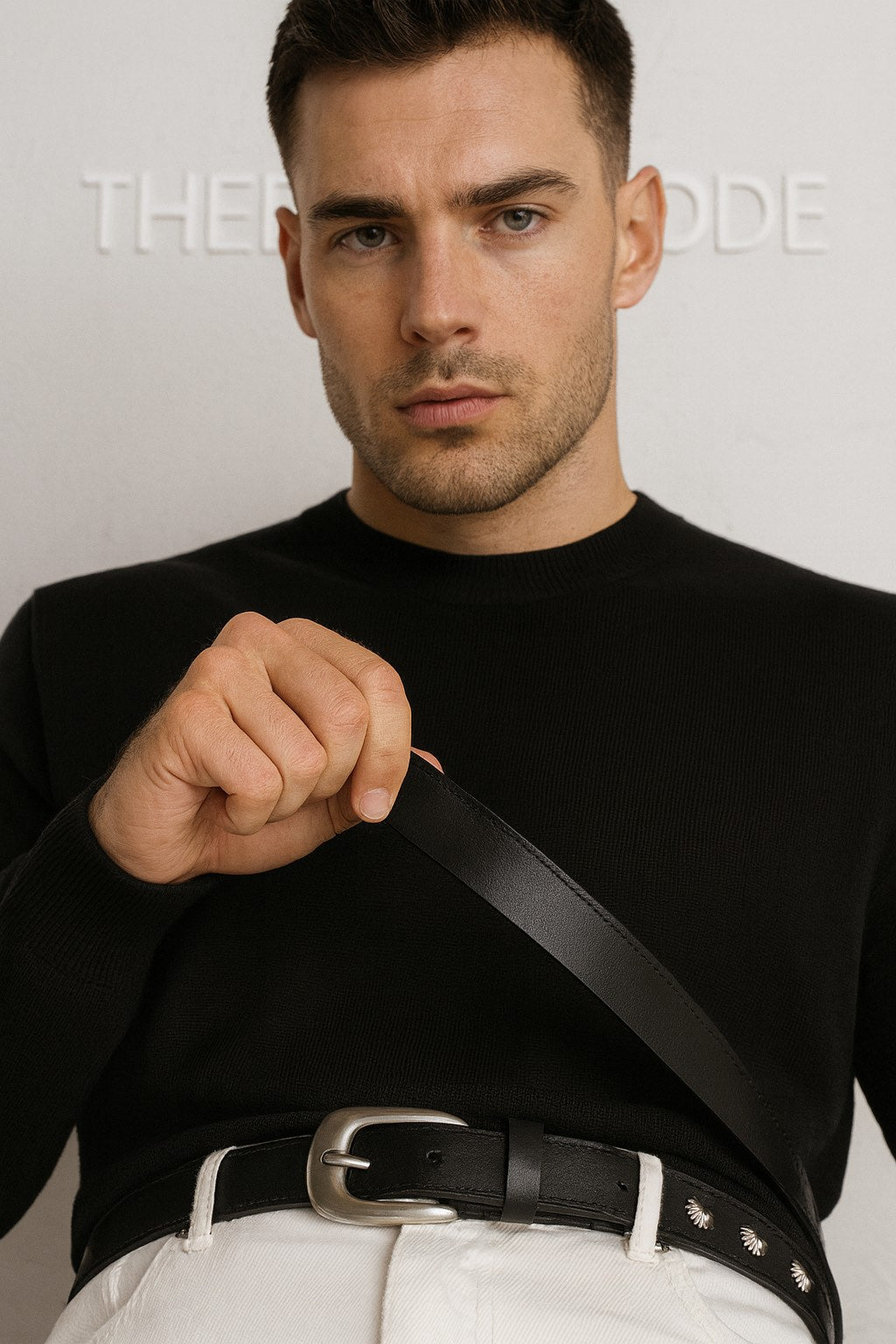 Мъжки колан Star Stud SS26