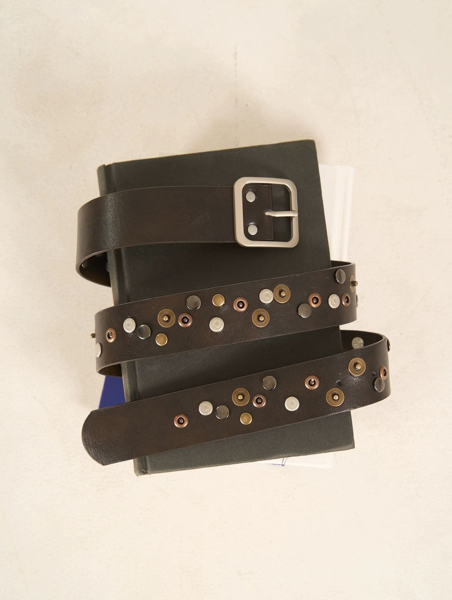 Мъжки колан Bronze Alloy SS26