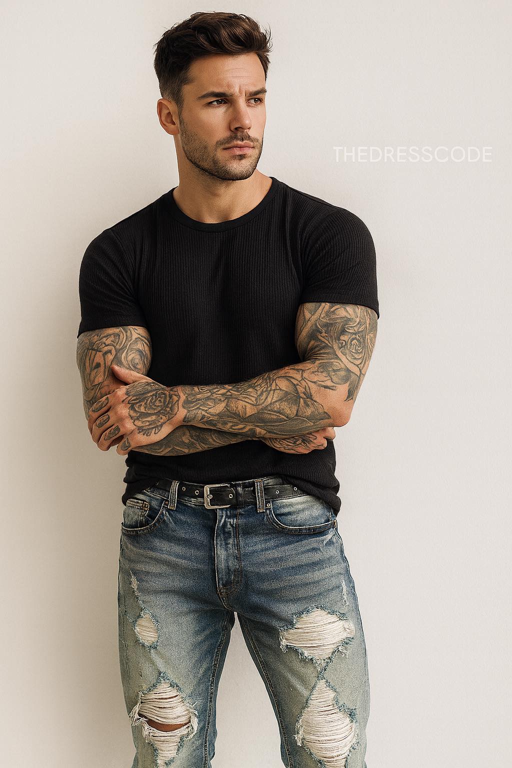 Мъжки дънки Ripped Fade SS26