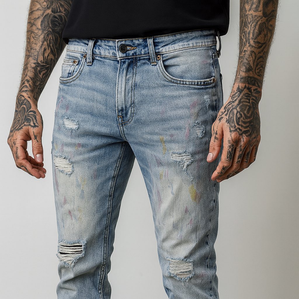 Мъжки дънки Paint Rush SS26