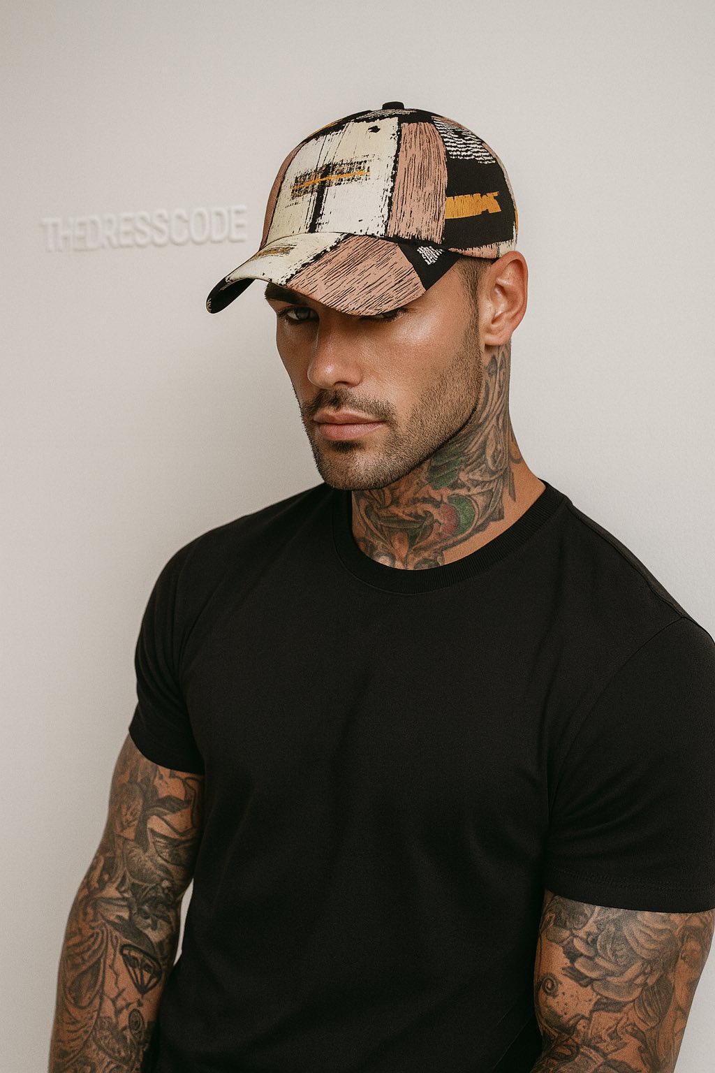 Мъжка шапка Abstract Patch SS26