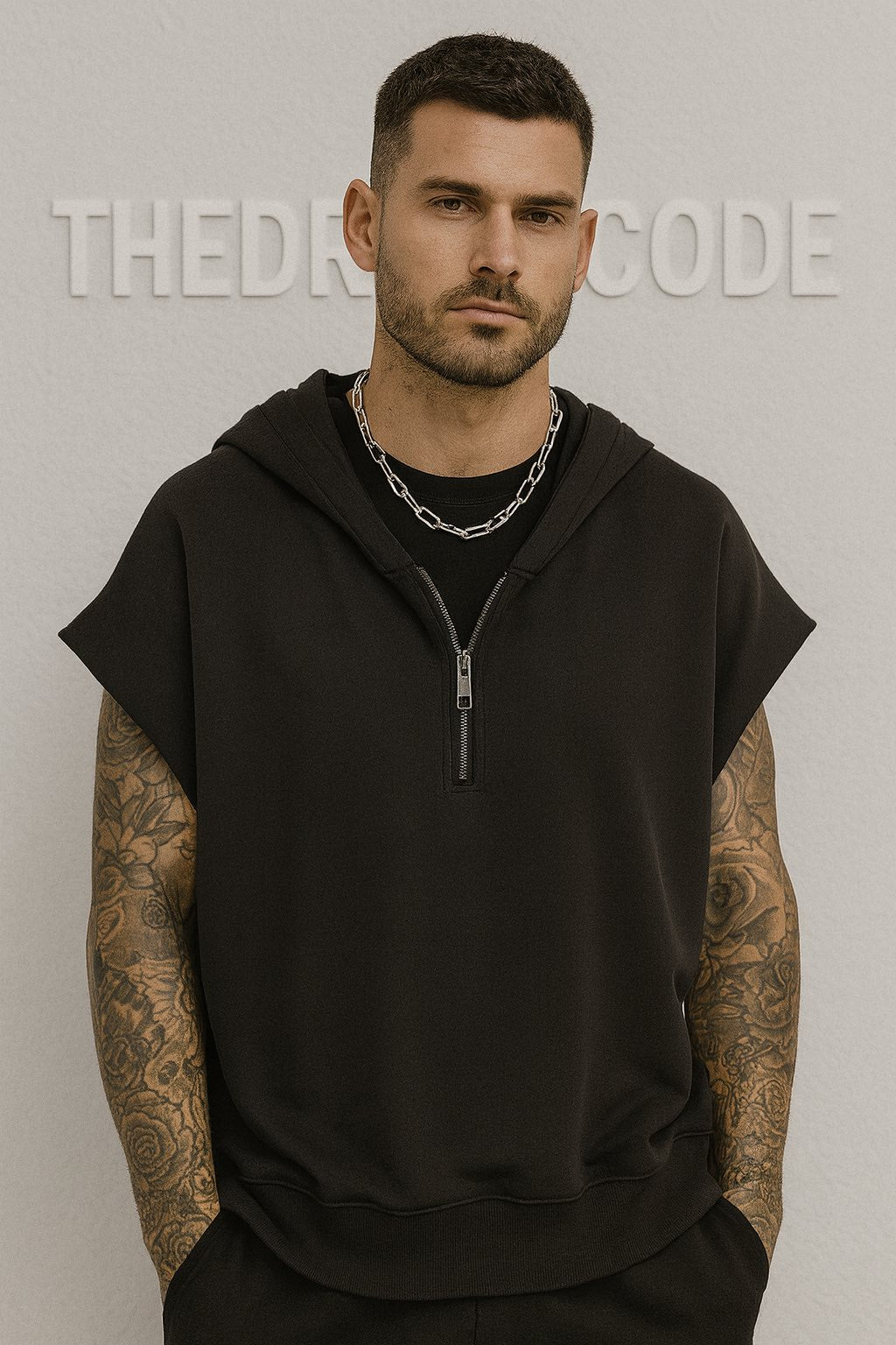 Мъжко худи без ръкави Raw SS26