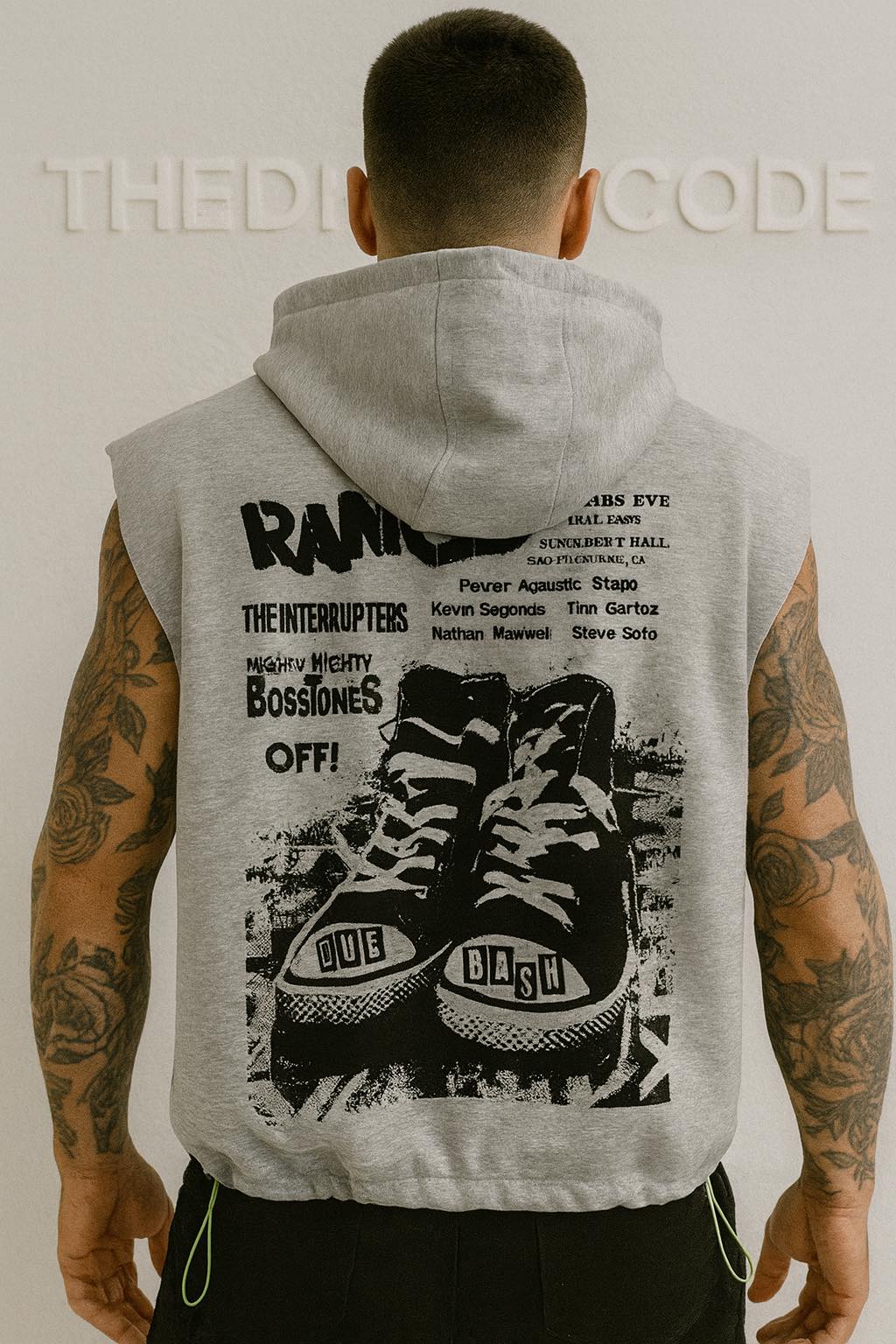 Мъжки суичър без ръкави Street Flex Zip SS26