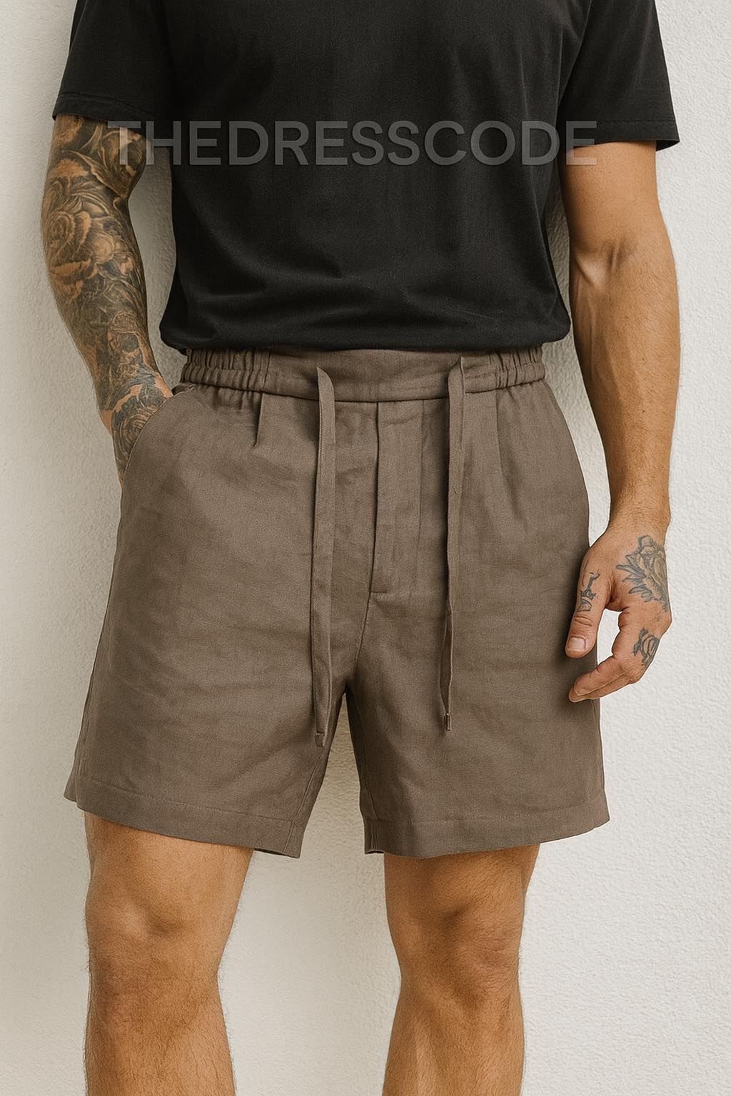 Мъжки къси панталони Linen Flow SS26