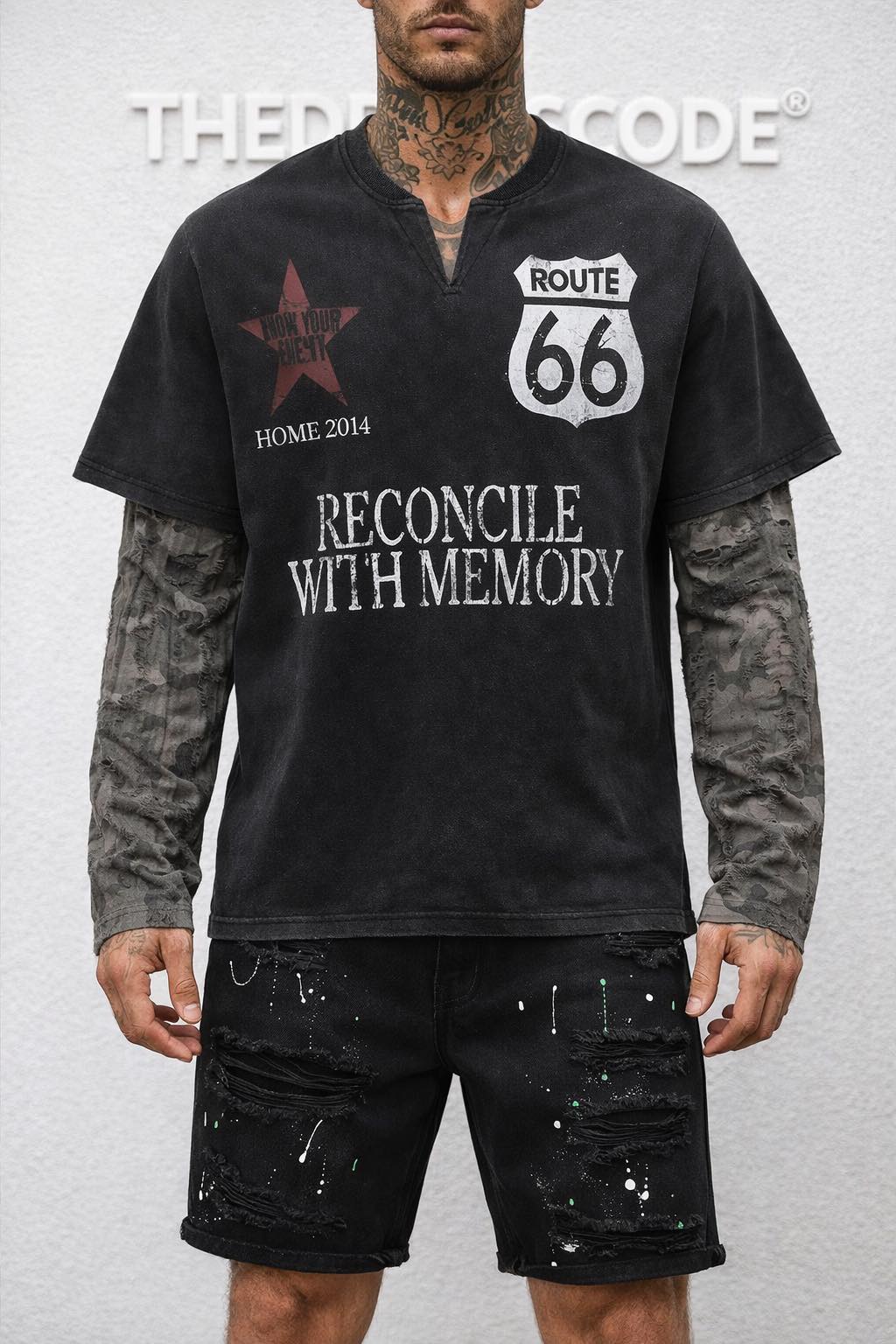 Мъжка блуза Route 66 Rebel SS26