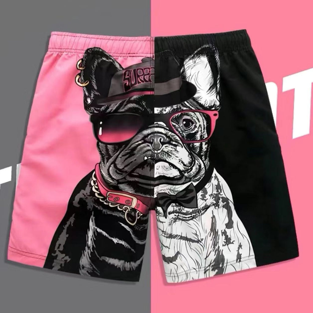 Мъжки плажни шорти Split Bulldog SS26