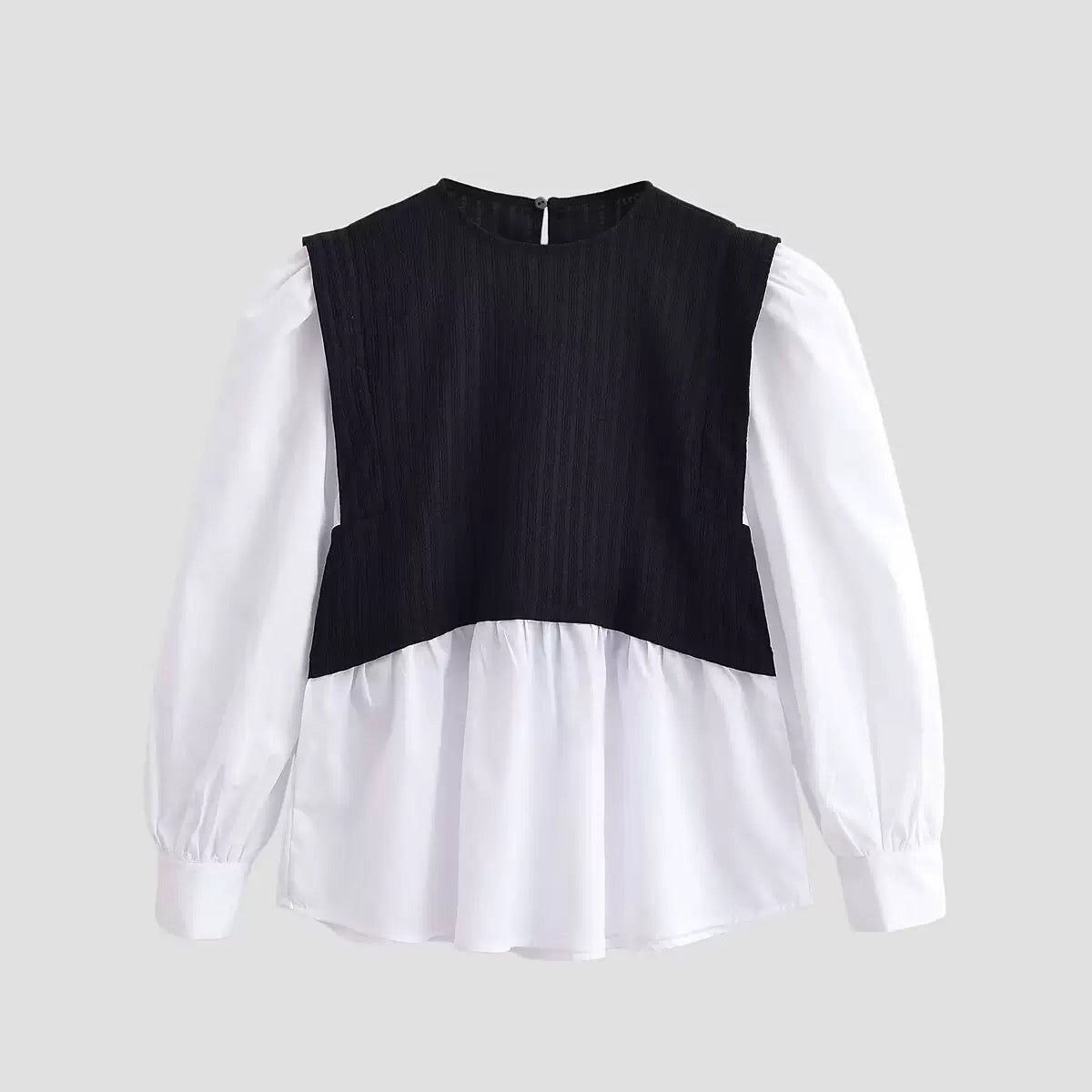 Дамска блуза Classic Contrast SS26