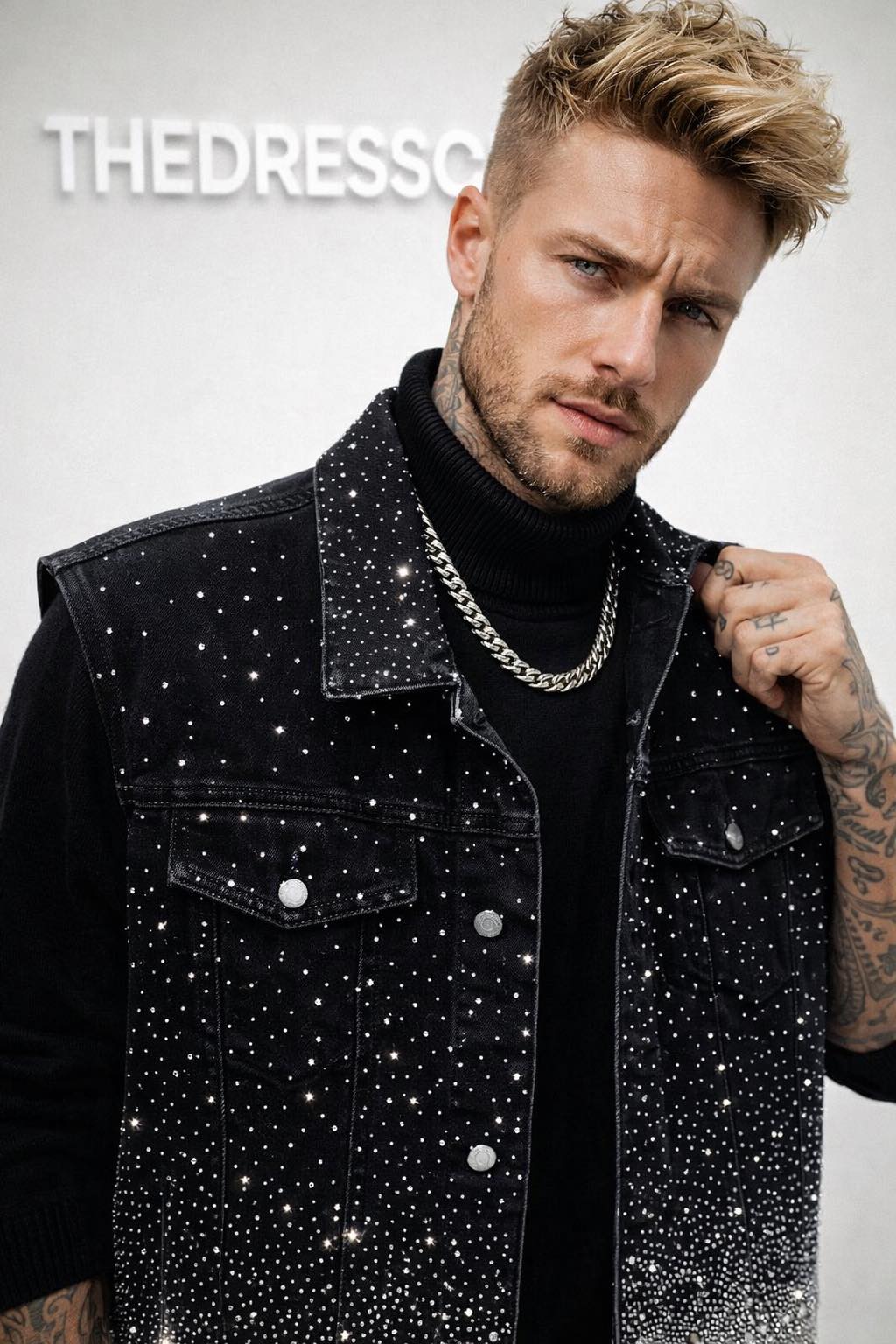 Мъжки елек Black Galaxy SS26