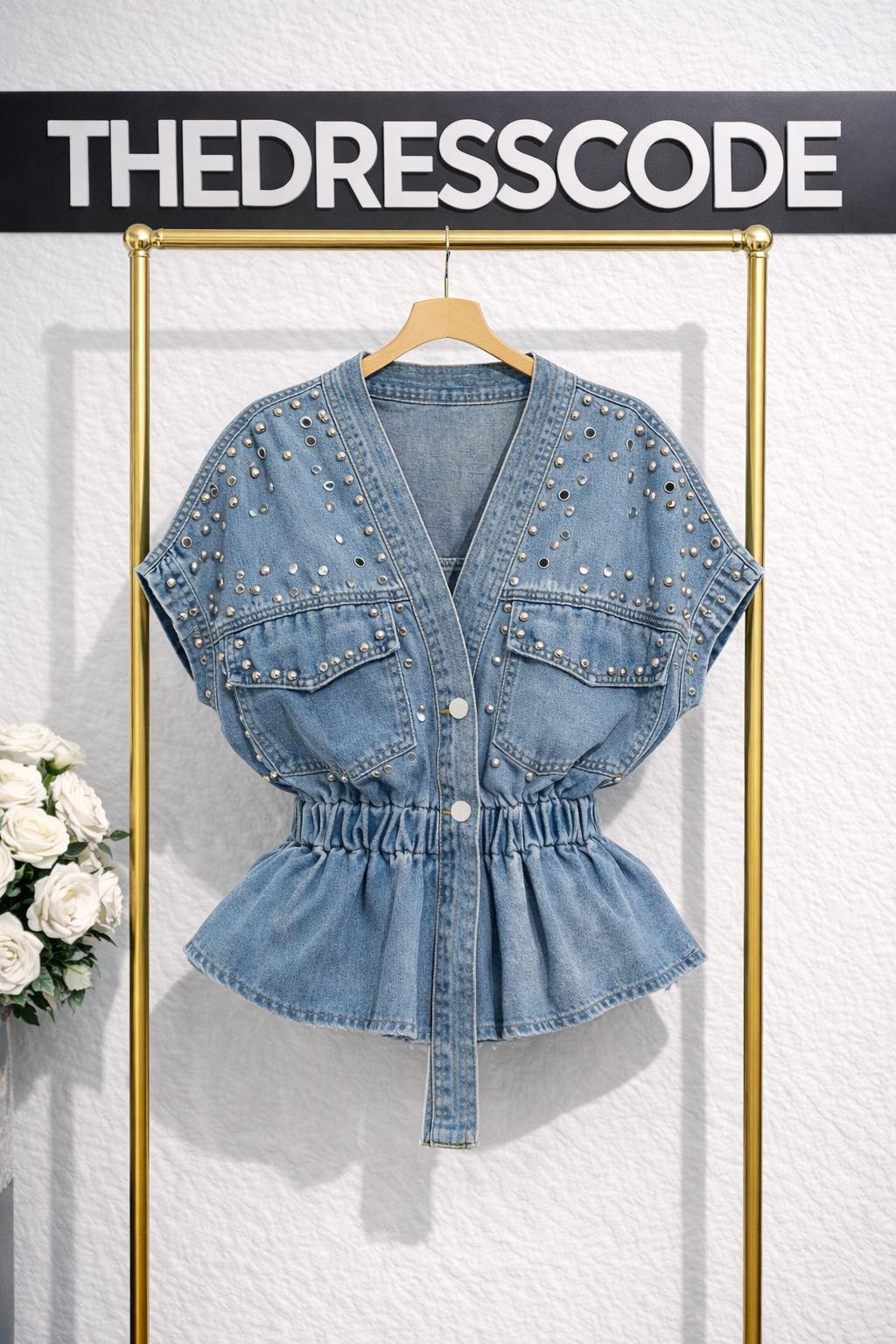 Дамски елек Denim Pearl SS26