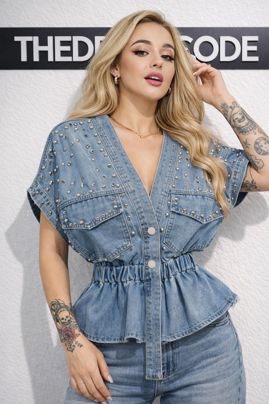 Дамски елек Denim Pearl SS26