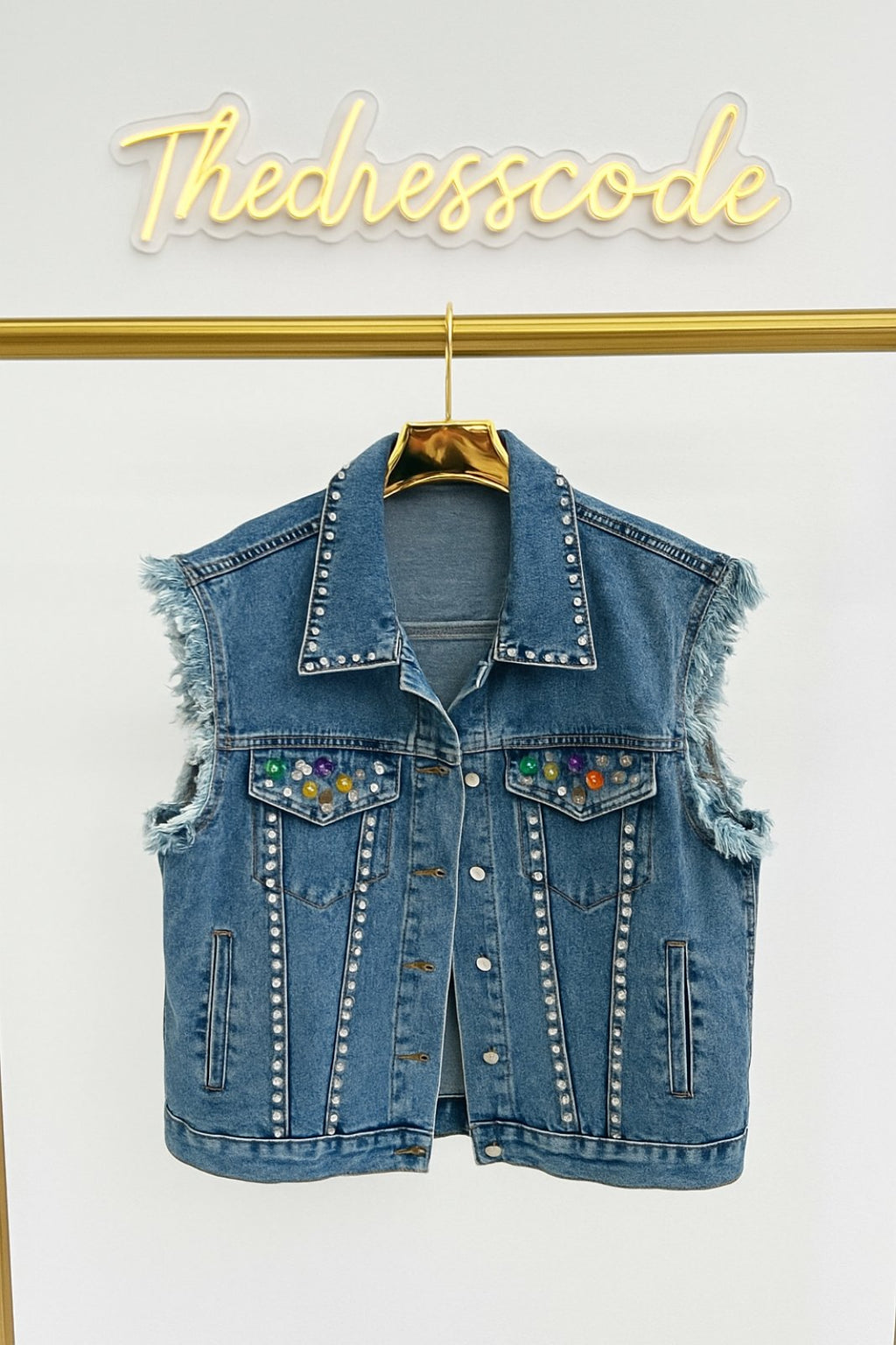 Дамски елек Crystal Pockets SS26