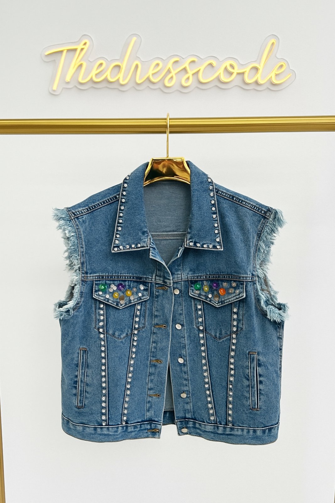 Дамски елек Crystal Pockets SS26