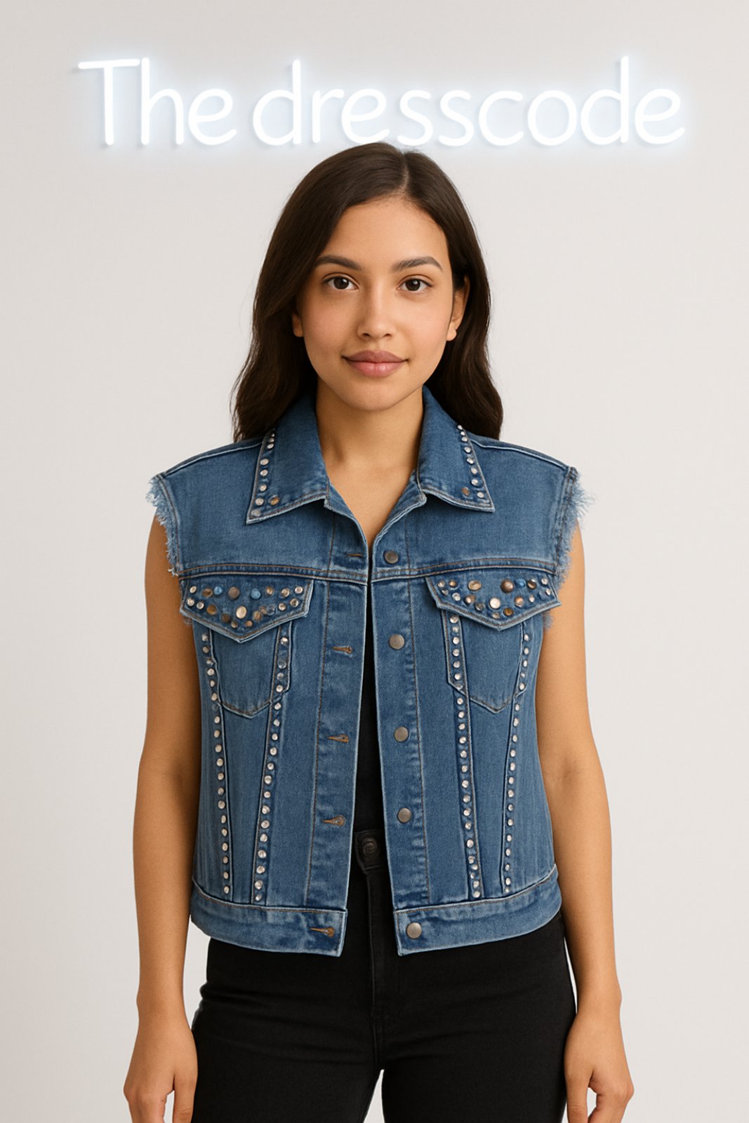 Дамски елек Crystal Pockets SS26