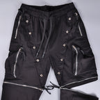 Трансформиращи мъжки панталони - 2in1 Dark FW 2026-мъжки панталони с цип-Thedresscode