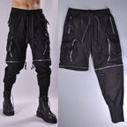 Трансформиращи мъжки панталони - 2in1 Dark FW 2026-мъжки панталони с цип-Thedresscode