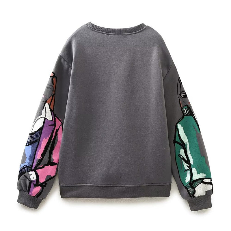 Дамска блуза PRINTED WASHED-Дамска блуза PRINTED WASHED-Thedresscode