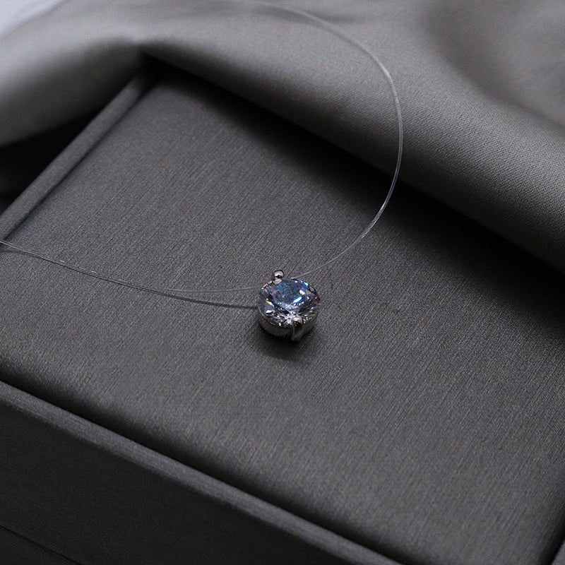 Дамско невидимо колие /корда верижка Crystal-Thedresscode