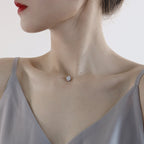 Дамско невидимо колие /корда верижка Crystal FW 2026-Thedresscode