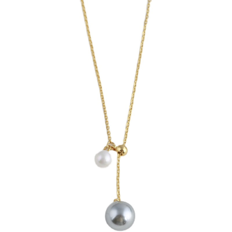 Дамско колие 2 Pearls-Thedresscode