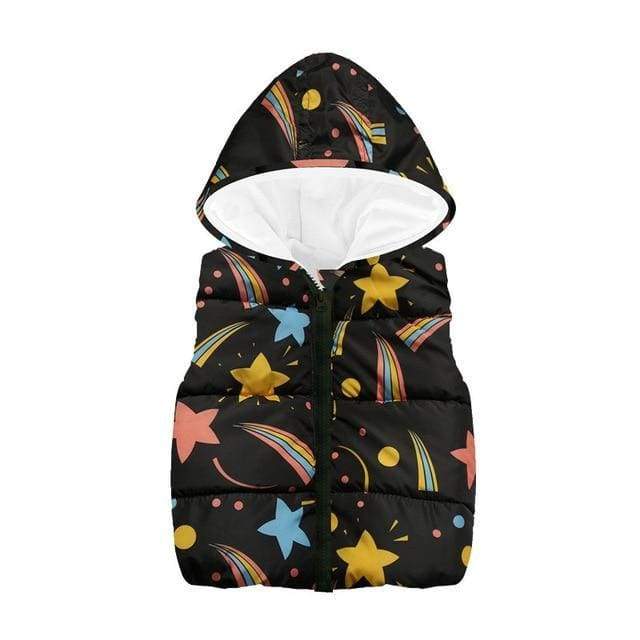 Детски зимен елек с качулка ** SALE 24 **-детски елек-Thedresscode