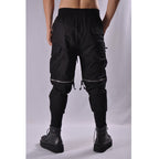 Трансформиращи мъжки панталони - 2in1 Dark FW 2026-мъжки панталони с цип-Thedresscode