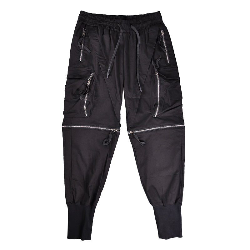 Трансформиращи мъжки панталони - 2in1 Dark FW 2026-мъжки панталони с цип-Thedresscode